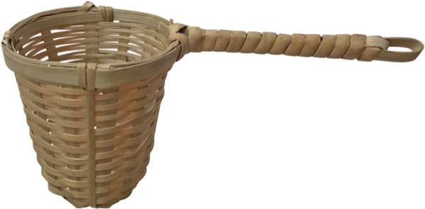 Tesilar i bambu, 7x8,5x15 cm, handgjorda.